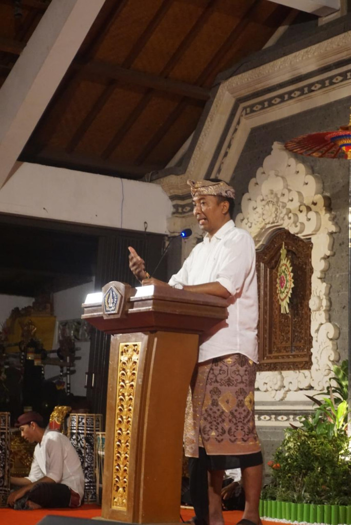 Peringatan Hari Ulang Tahun ST Satya Dharma yang ke 47 Banjar Sawangan desa Adat Peminge Kelurahan Benoa